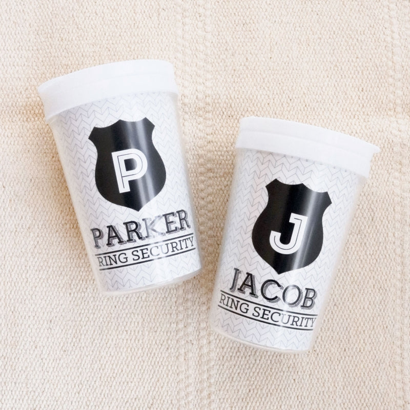 Ring Bearer Sippy Cups