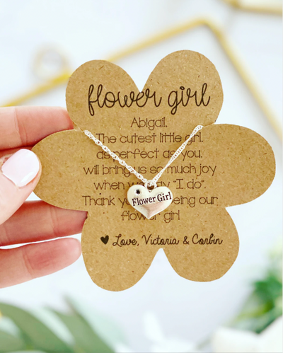 Flower Girl's Charm