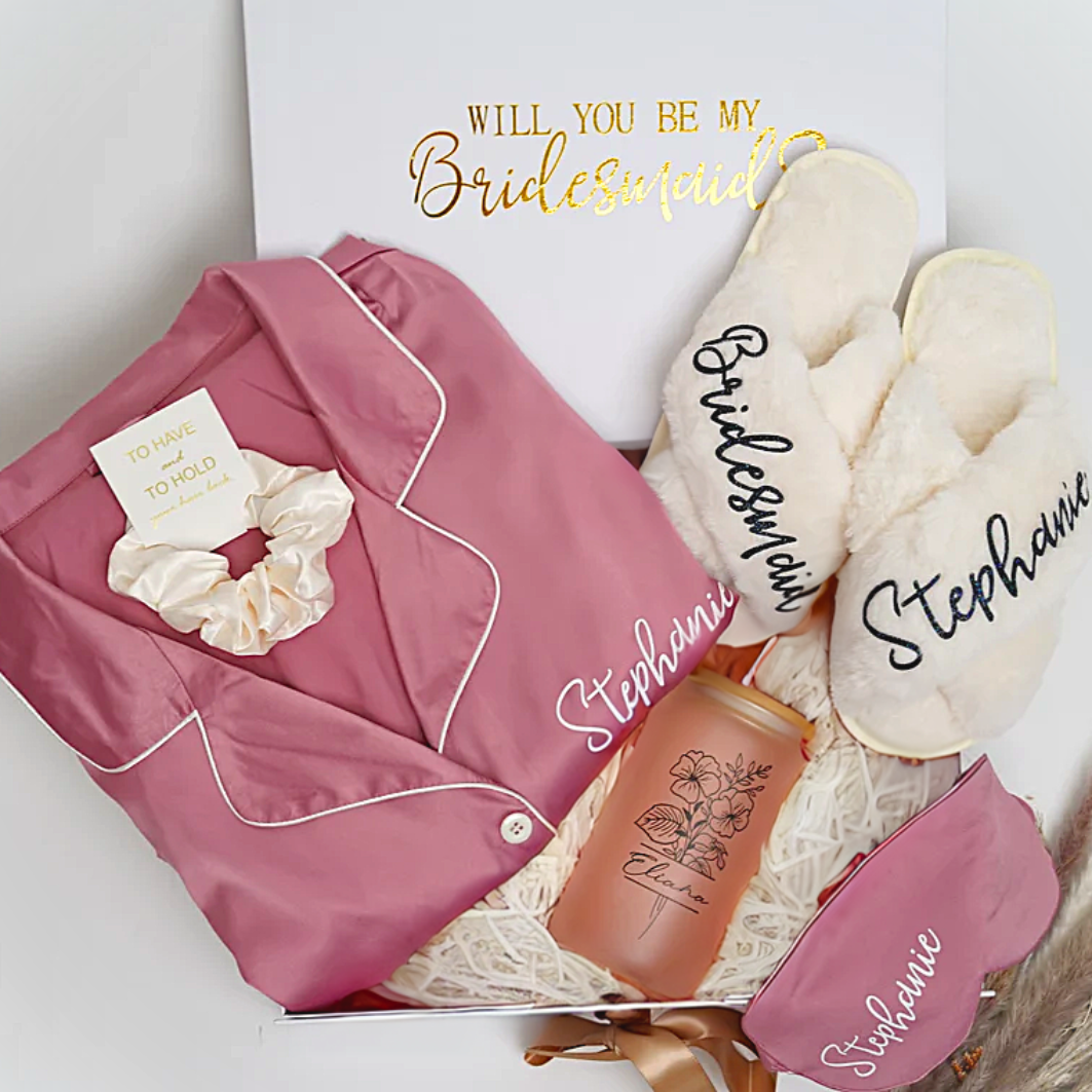 Bridesmaid Slumber Party Proposal Set