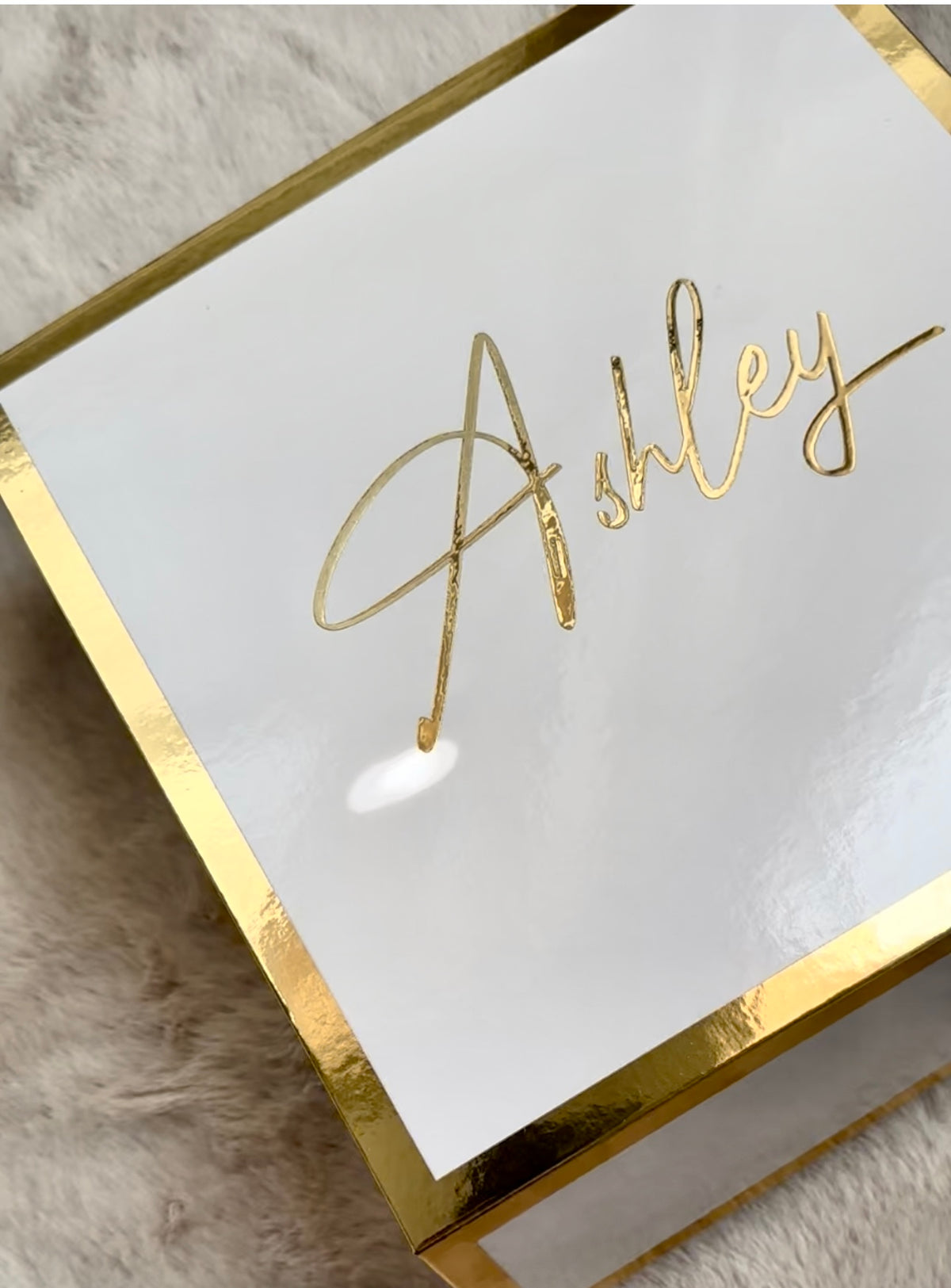 Golden Bliss Bridesmaid Proposal Box