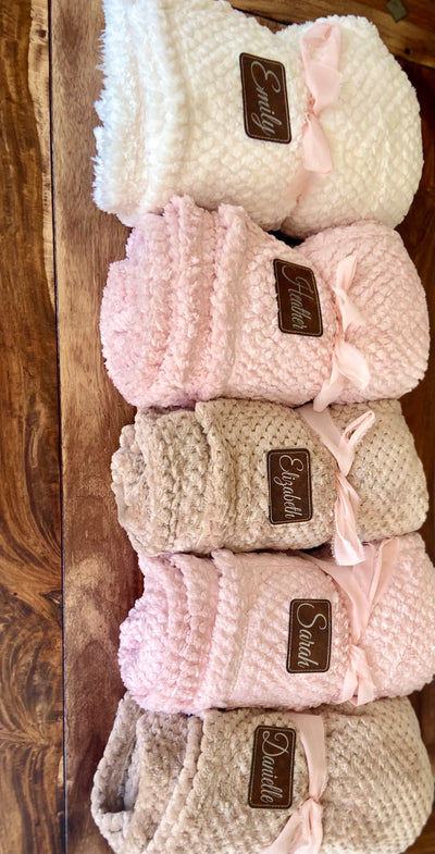 Personalized Bridesmaid Lush Blanket