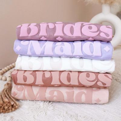 Retro Sparkle Bridal Party Shirts