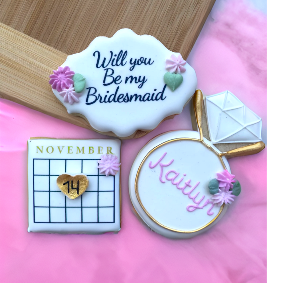 My Sweet Proposal Cookies