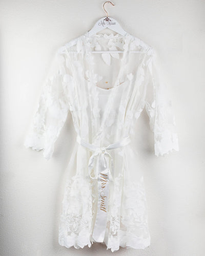 Intimate Blend Bridal Robe