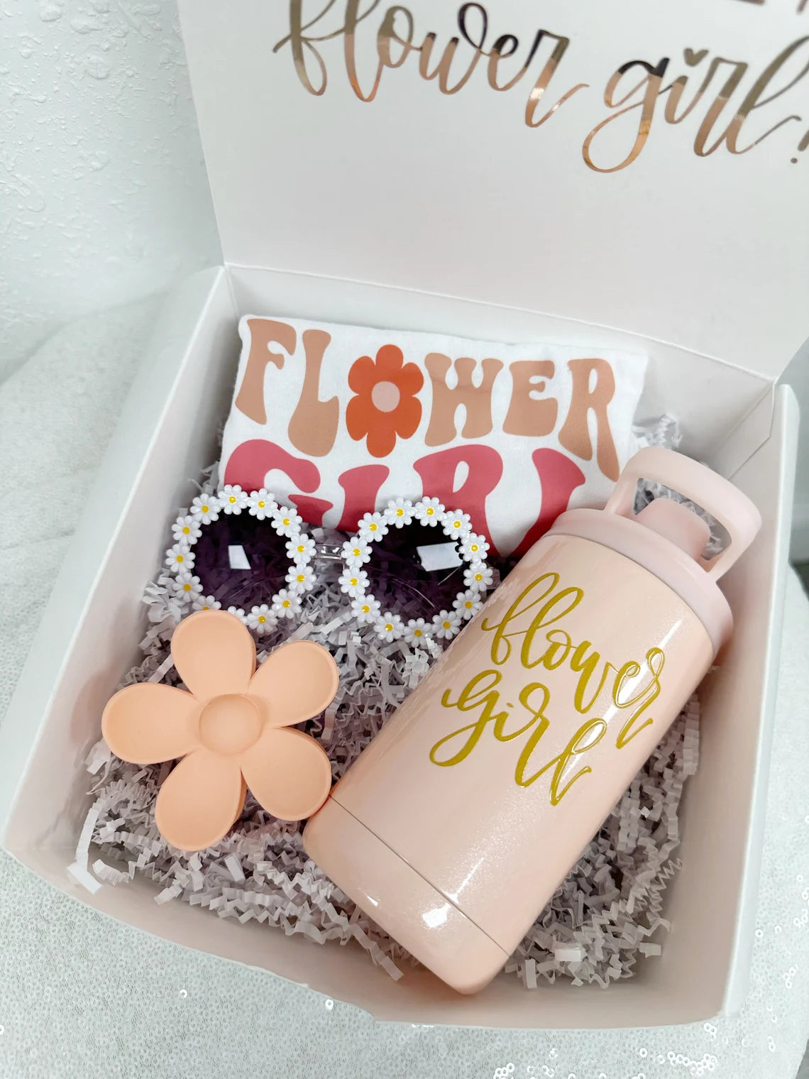 Luxury Flower Girl Proposal Box