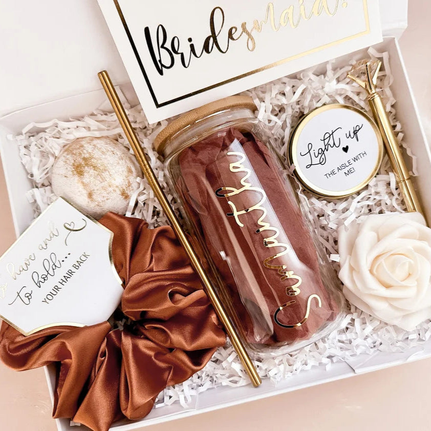 Golden Spa Bridesmaid Proposal