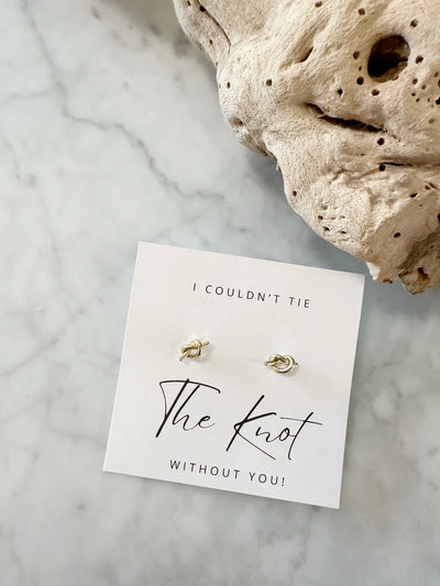 Knot without you Earrings