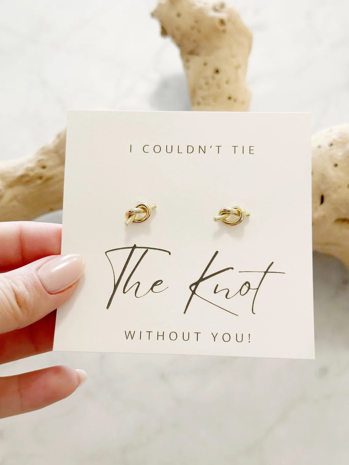 Knot without you Earrings