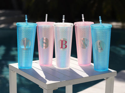 Studded 24oz Bridesmaid Tumblers