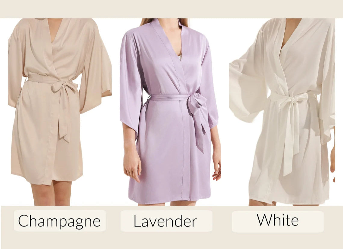 Satin Silk Bridesmaid Robes