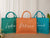 Jute your Color Tote Bag