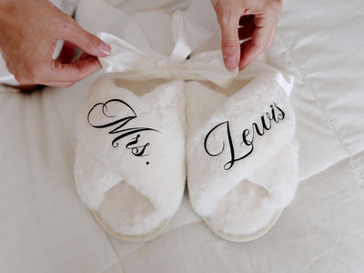 Cozy Bridal Slippers