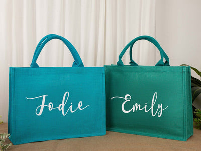 Jute your Color Tote Bag