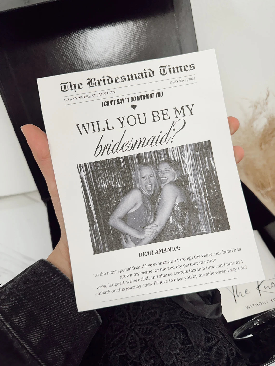 The Elevated Bridesmaid Proposal