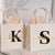 White Bridesmaid Gift Tote Bag