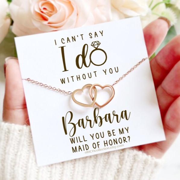 Double the Gratitute Proposal Necklace