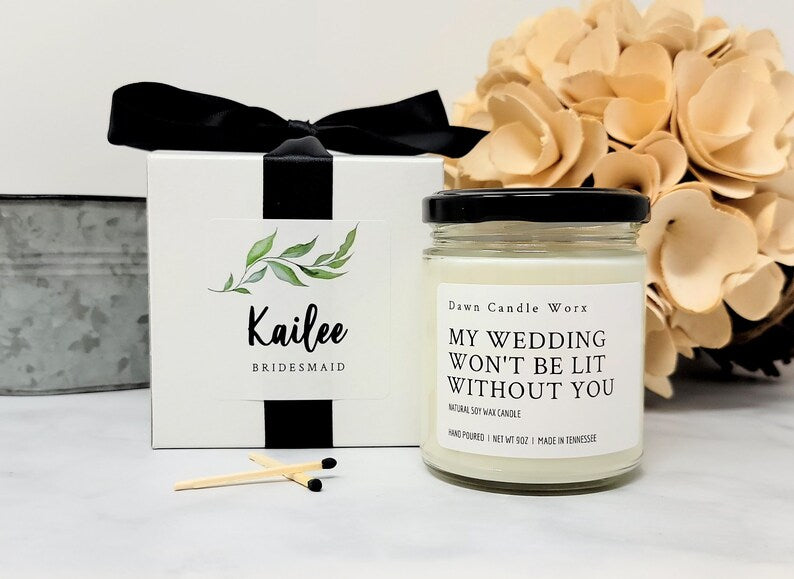 The Ultimate Bridesmaid Candle