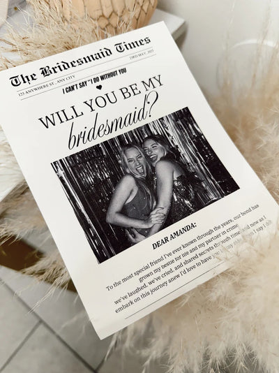 The Elevated Bridesmaid Proposal