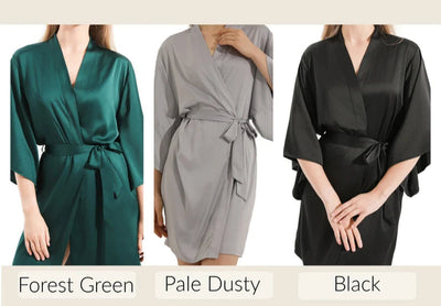 Satin Silk Bridesmaid Robes