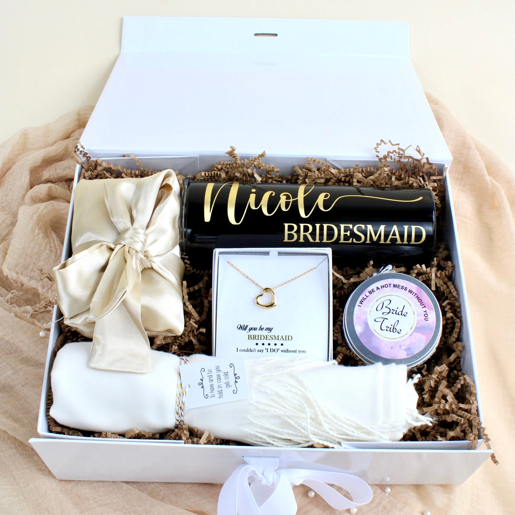Bachelorette Gift Box DIY - The Effortless Chic