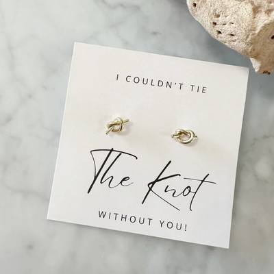 Knot without you Earrings