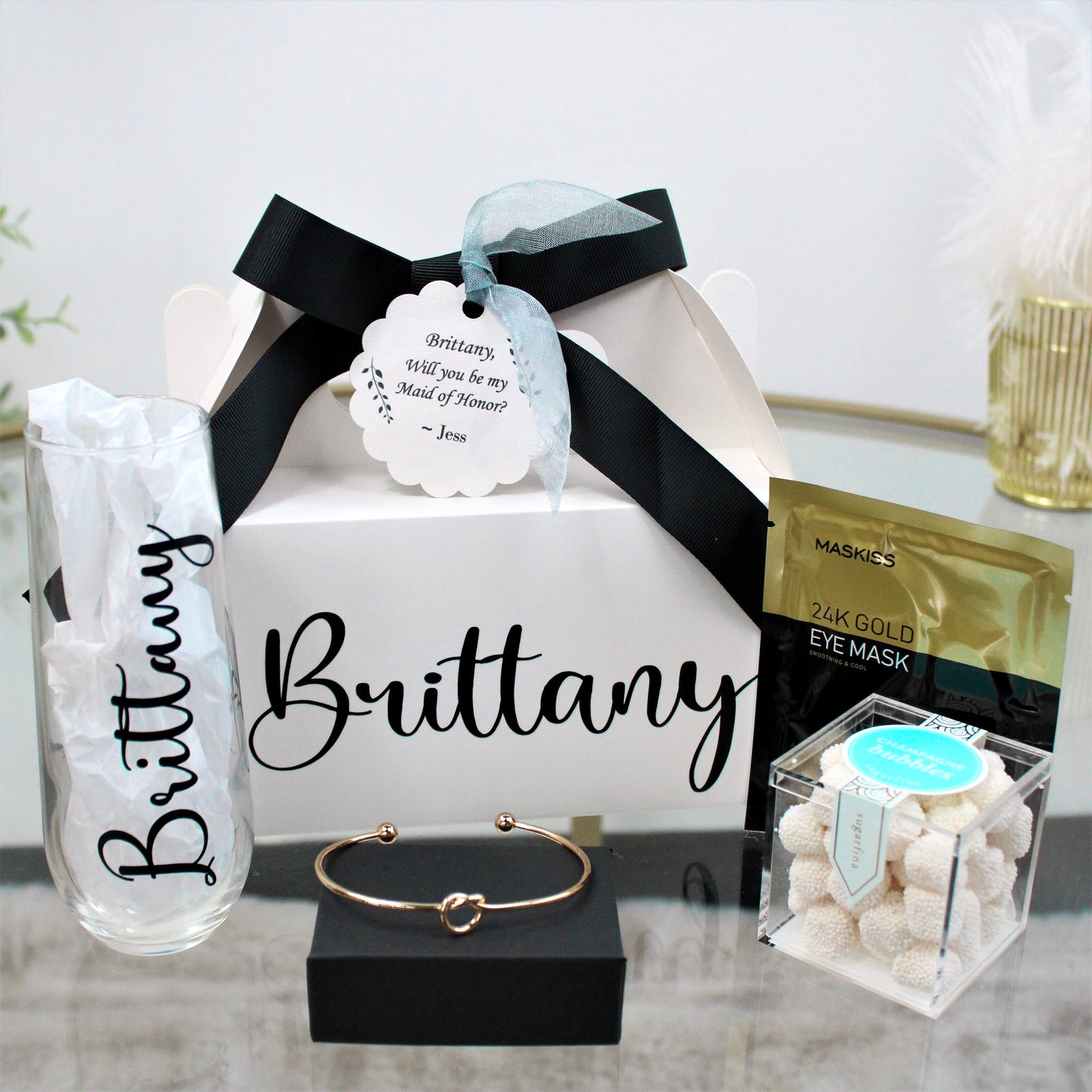 Maid of Honor & Bridesmaid Proposal Gifts •