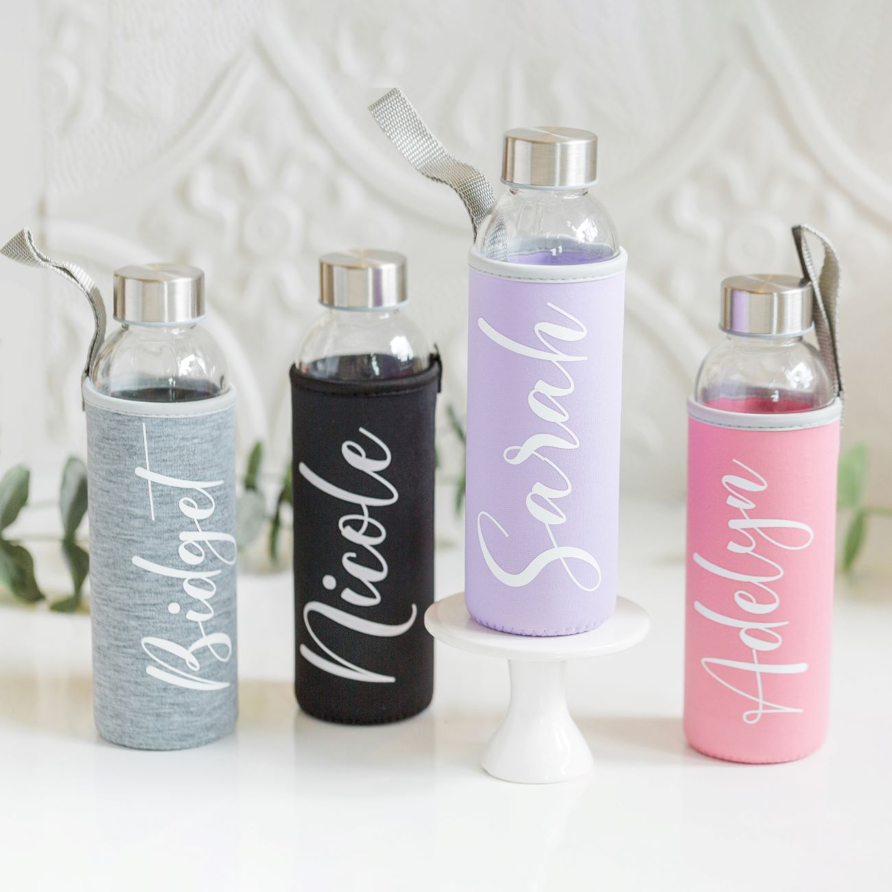 White Base Steel Personalized Photo Printed Water Bottle Gift, Size: 7 X 20  (wxh) cm at Rs 600/piece in Coimbatore