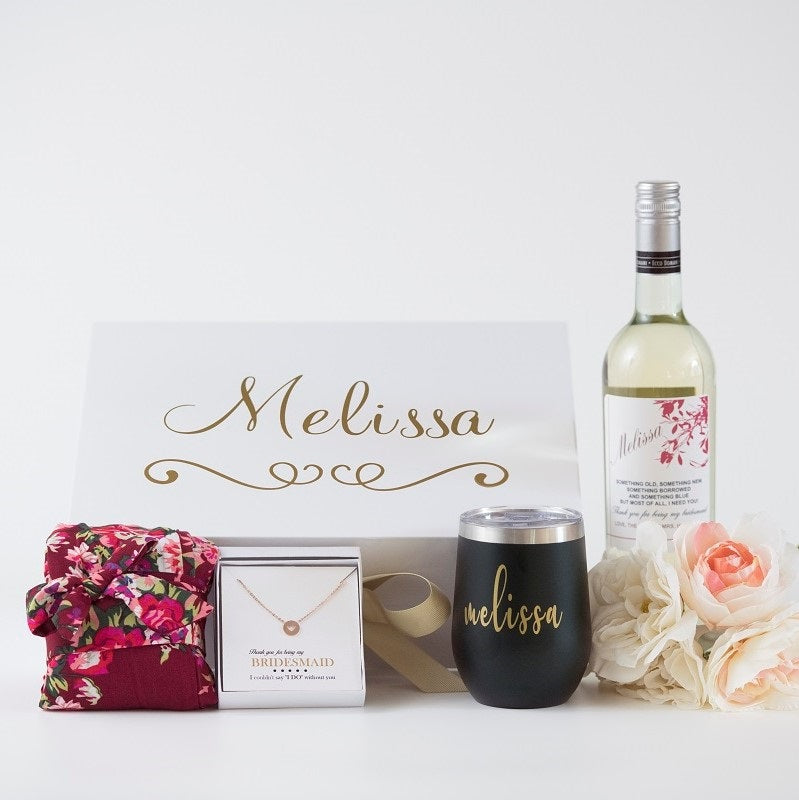 Luxury Gift Box Bridesmaid Gift Present for Her Bride Gift 