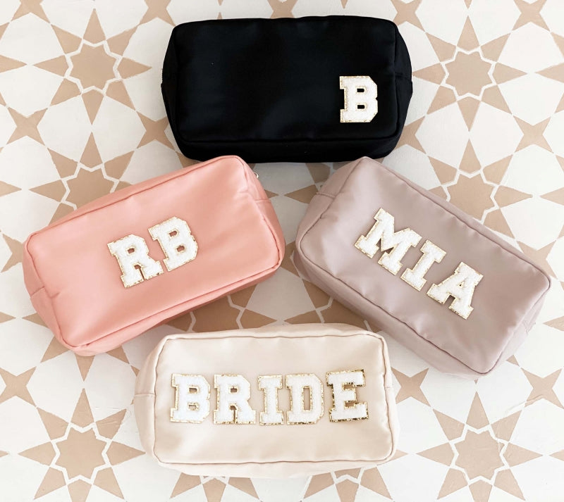 Personalized Makeup Bag for Bridesmaids and Bride Wonderful 